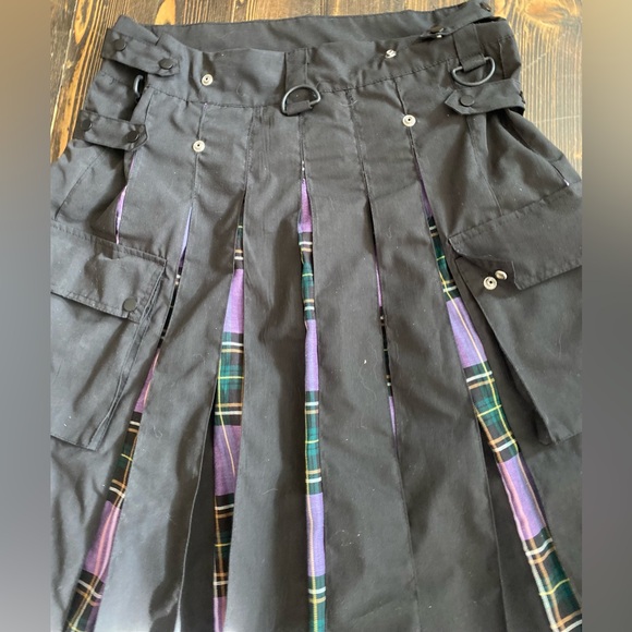 Men's Utility Kilt Scottish Traditional Pleated Irish Mens Kilt/ Medium - Picture 3 of 7